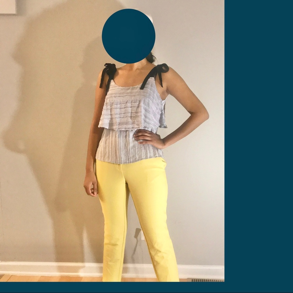 Elodie shoulder tie blouse